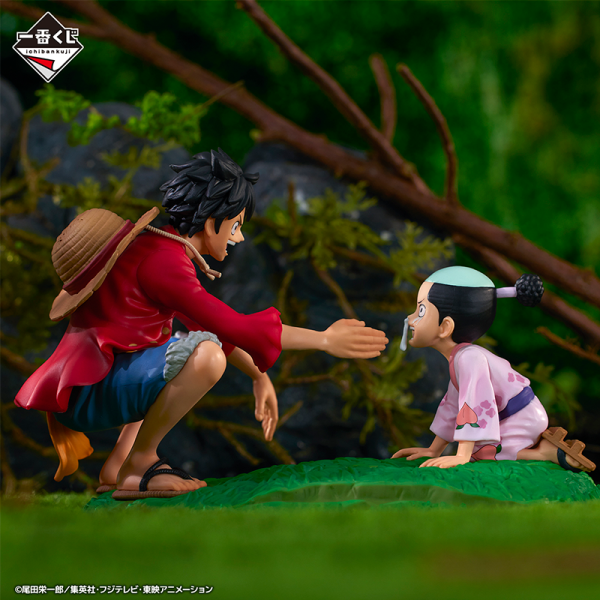 Luffy y Momonosuke One Piece "Nuevo Amanecer" Ichiban Kuji C