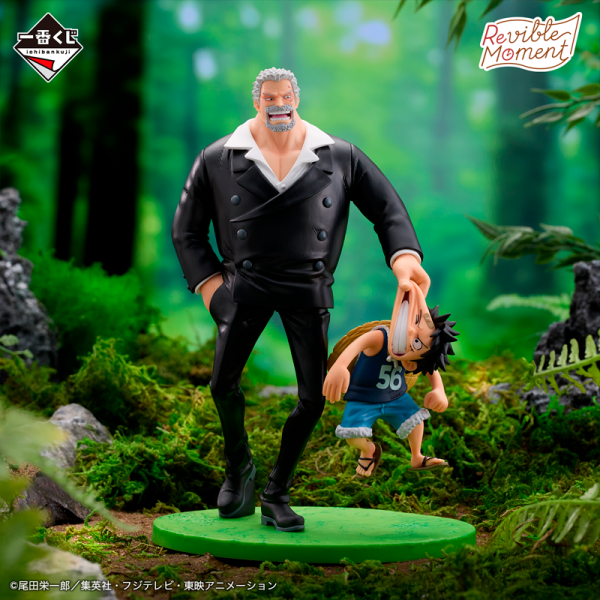 Luffy y Garp One Piece Revible Moment "Road To Dawn" Ichiban Kuji B
