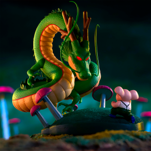 Shenron y Woolong Revible Moment "Dragon History 2" Ichiban Kuji B