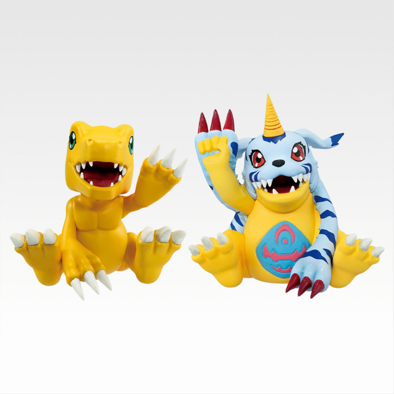 Agumon y Gabumon Digimon "Clash of Light and Darkness" Ichiban Kuji C