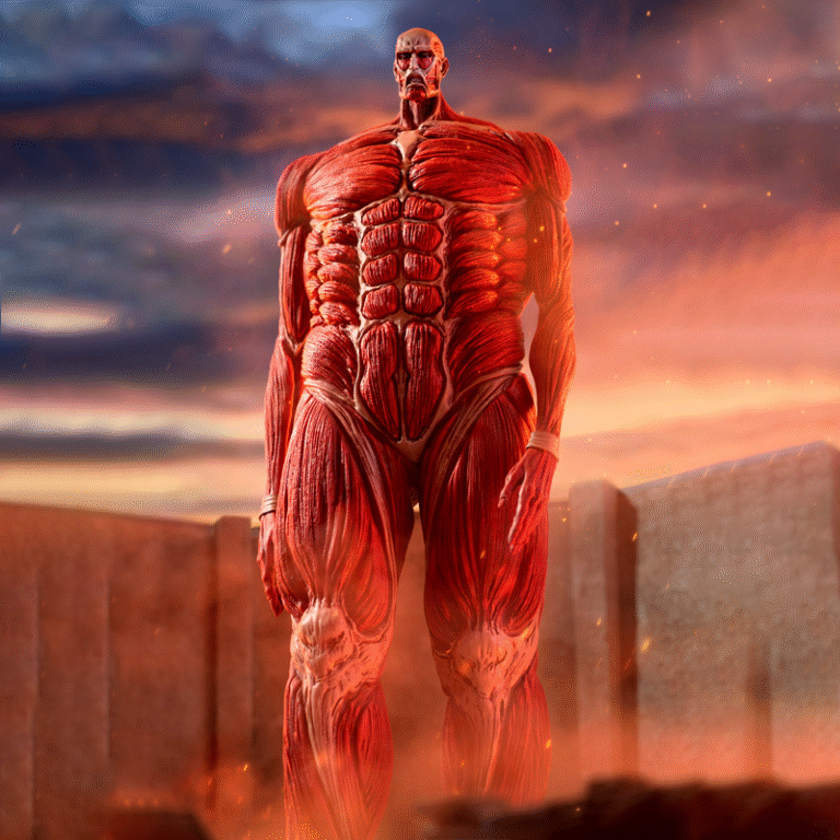 Titán Colosal Shingeki no Kyojin "Derrotaré al Titán Bestia" Ichiban Kuji LAST ONE