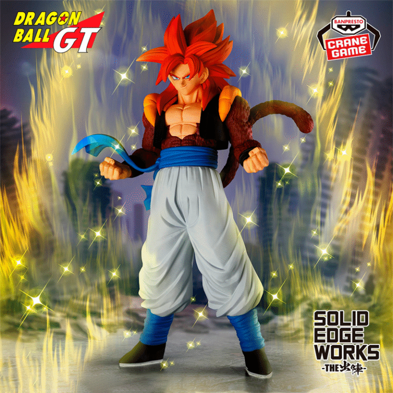 Gogeta Super Saiyan 4 Dragon Ball "Solid Edge Works" CraneGame