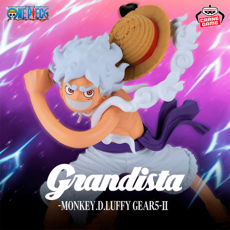 Monkey D. Luffy Gear 5 One Piece "Grandista" CraneGame