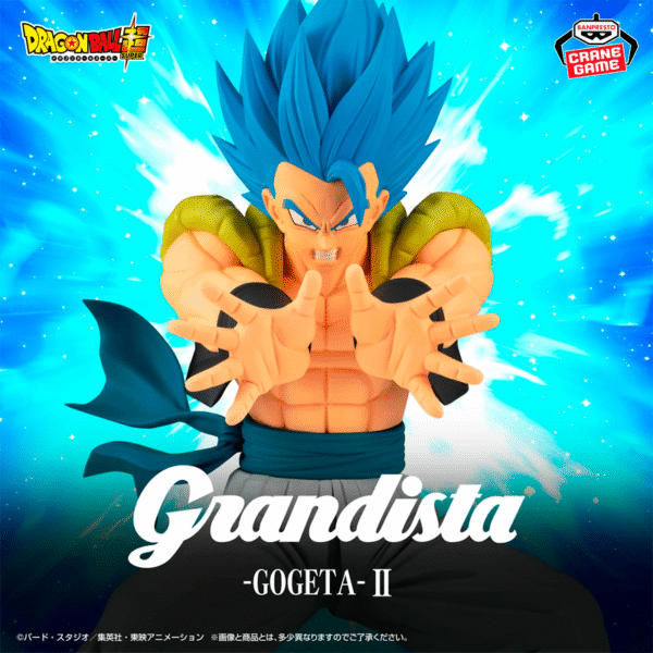 Gogeta Super Saiyan Blue Dragon Ball "Grandista" CraneGame