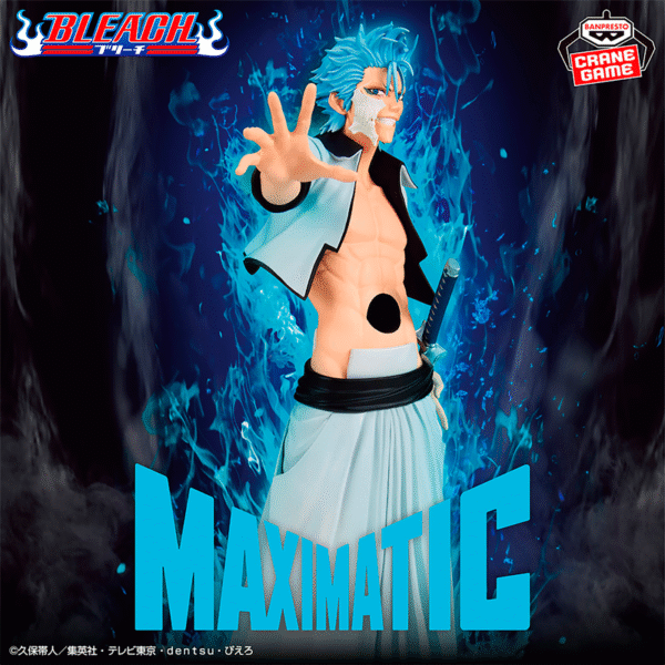 Grimmjow Jaegerjaquez Bleach "Maximatic" CraneGame