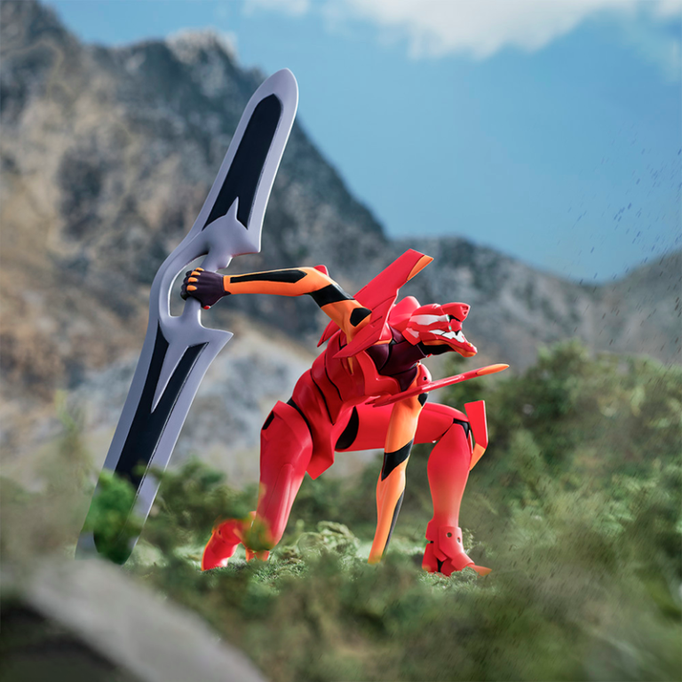 EVA 02 Evangelion "The end of Evangelion" XrossLink Sega