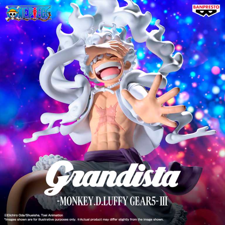 Monkey D. Luffy Gear 5 One Piece "Grandista" CraneGame 3
