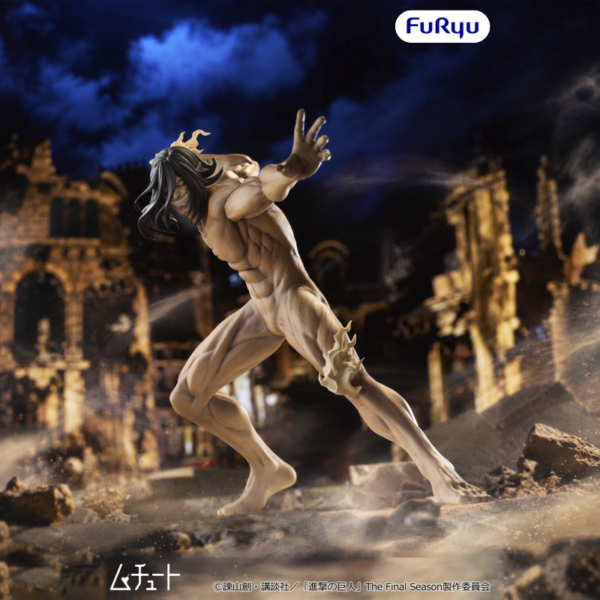 Eren Titán Shingeki no Kyojin Furyu